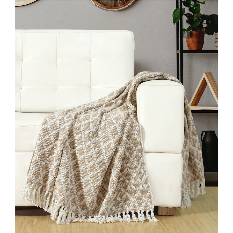 Image 120857_BGE.jpg, Product 120-857 / Price $16.88, Home Suite Cotton Poly Ogee Throw from Home Suite on TSC.ca's Home & Garden department