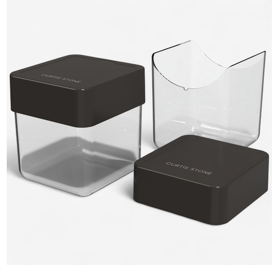 Image 120859_BLK.jpg, Product 120-859 / Price $24.99, Curtis Stone 4-Piece Prep Master Container and Lid Set from Curtis Stone on TSC.ca's Kitchen department