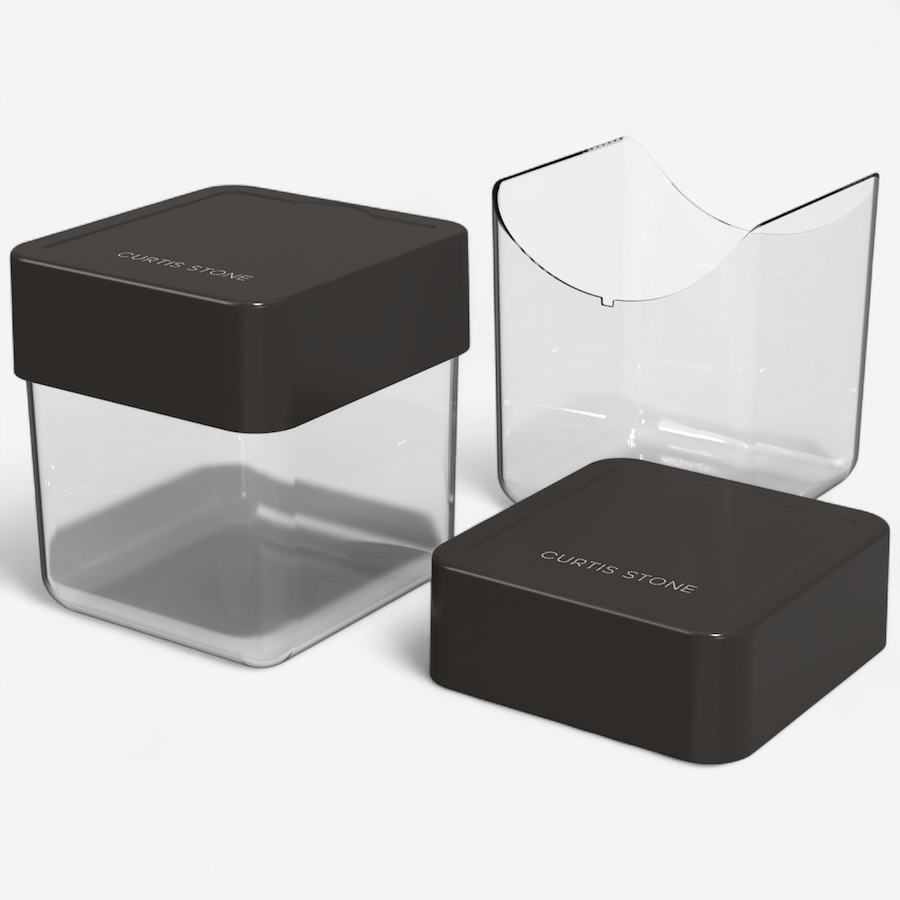 Image 120859_BLK.jpg, Product 120-859 / Price $29.99, Curtis Stone 4-Piece Prep Master Container and Lid Set from Curtis Stone on TSC.ca's Kitchen department