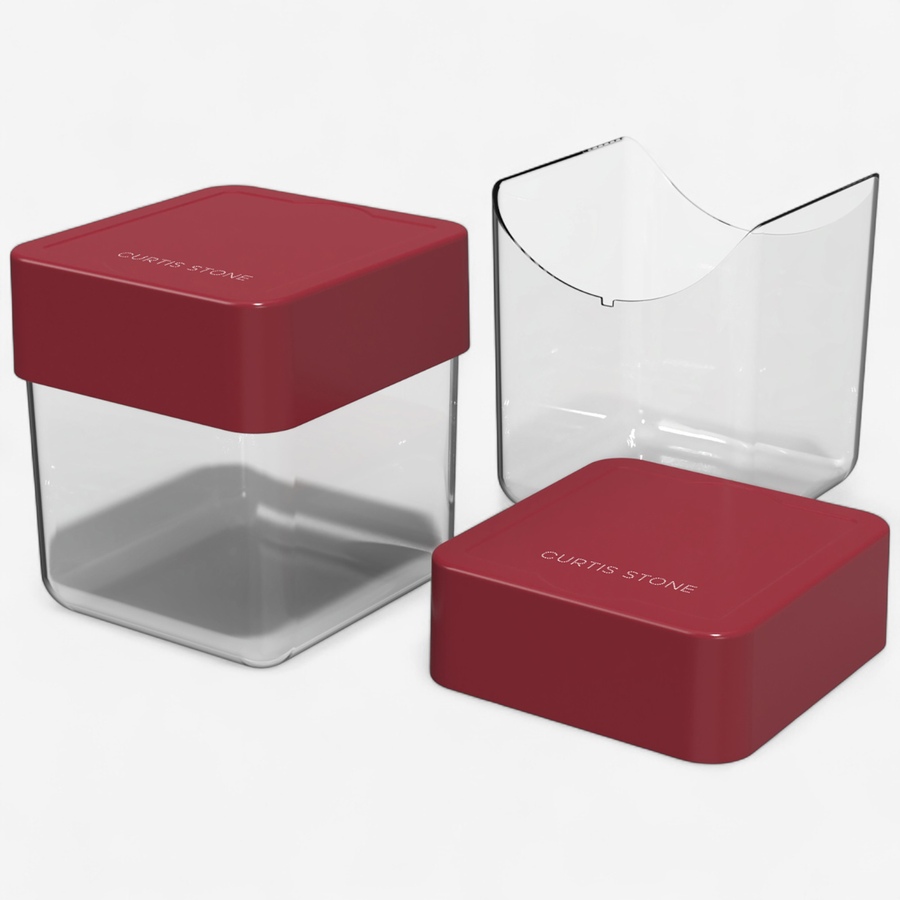 Image 120859_RED.jpg, Product 120-859 / Price $29.99, Curtis Stone 4-Piece Prep Master Container and Lid Set from Curtis Stone on TSC.ca's Kitchen department