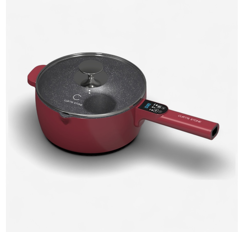 Image 120864_RED.jpg, Product 120-864 / Price $69.99, Curtis Stone Electric Wonder Pot from Curtis Stone on TSC.ca's Kitchen department