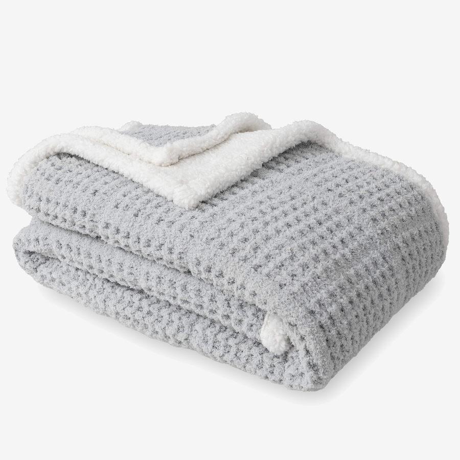 Image 120865_ALTMORE2.jpg, Product 120-865 / Price $28.88, Berkshire Window Pane Waffle Knit Throw from Berkshire on TSC.ca's Home & Garden department