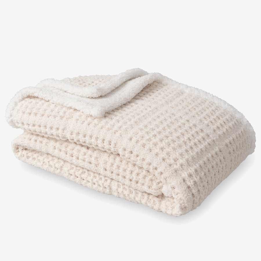 Image 120865_ALTMORE20.jpg, Product 120-865 / Price $28.88, Berkshire Window Pane Waffle Knit Throw from Berkshire on TSC.ca's Home & Garden department