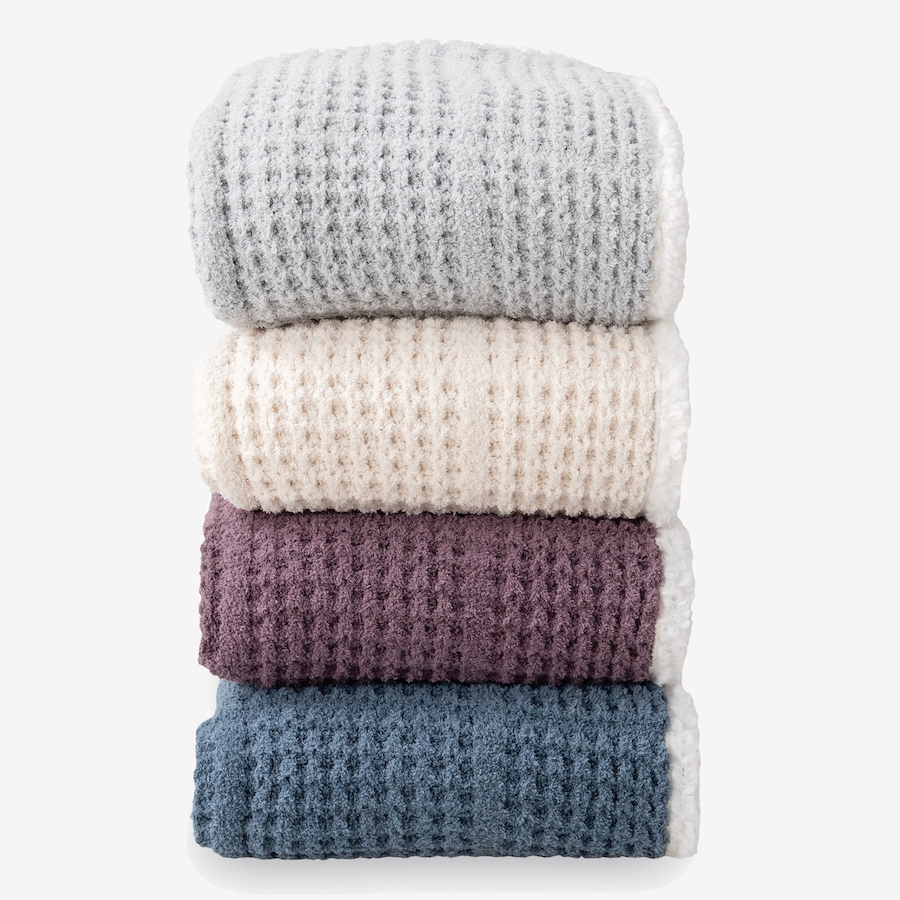 Image 120865_ALTMORE21.jpg, Product 120-865 / Price $28.88, Berkshire Window Pane Waffle Knit Throw from Berkshire on TSC.ca's Home & Garden department