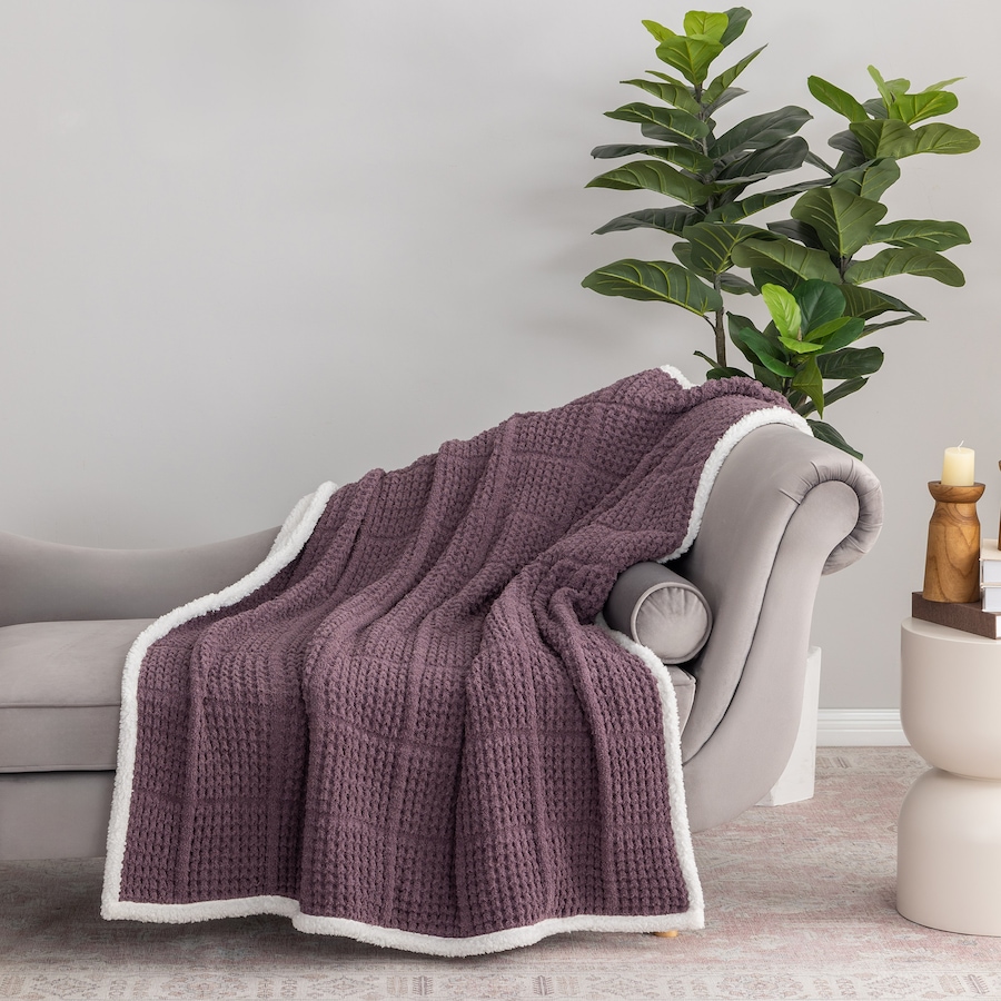 Image 120865_ALTMORE9.jpg, Product 120-865 / Price $28.88, Berkshire Window Pane Waffle Knit Throw from Berkshire on TSC.ca's Home & Garden department