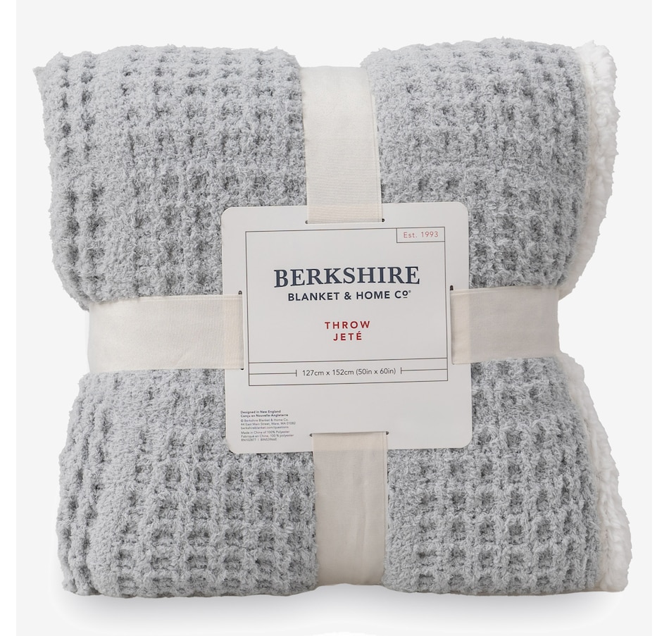 Image 120865_SIL.jpg, Product 120-865 / Price $49.99, Home Suite Window Pane Waffle Knit Throw from Home Suite on TSC.ca's Home & Garden department