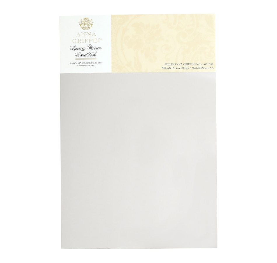 Image 120878.jpg, Product 120-878 / Price $39.99, Anna Griffin Luxury Mirror Foil Cardstock from Anna Griffin on TSC.ca's Home & Garden department