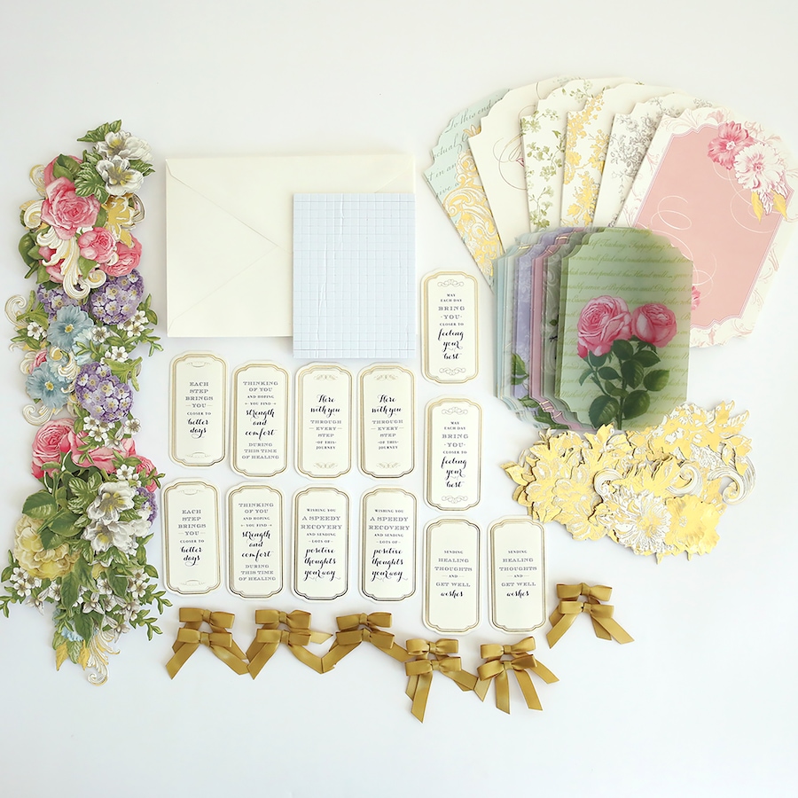 Image 120881.jpg, Product 120-881 / Price $59.99, Anna Griffin Simply Get Well Card-Making Kit from Anna Griffin on TSC.ca's Home & Garden department