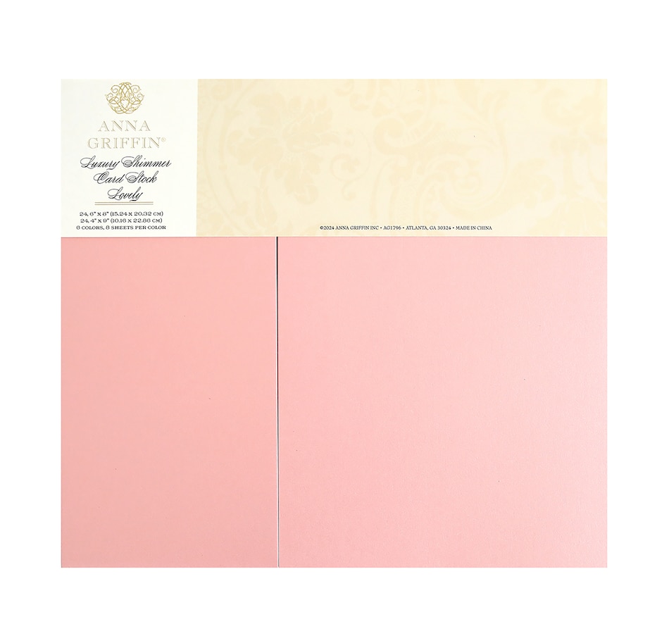 Image 120882_ALTMORE1.jpg, Product 120-882 / Price $39.99, Anna Griffin Luxury Shimmer Cardstock from Anna Griffin on TSC.ca's Home & Garden department