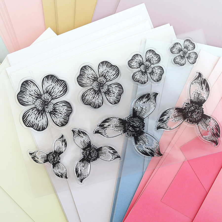 Image 120883_ALTMORE3.jpg, Product 120-883 / Price $89.99, Anna Griffin Blossoms Moulded Flower Stamps and Dies from Anna Griffin on TSC.ca's Home & Garden department