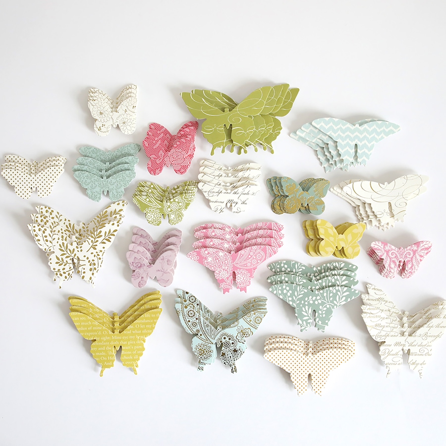 Image 120885.jpg, Product 120-885 / Price $39.99, Anna Griffin Paper Butterfly Embellishments from Anna Griffin on TSC.ca's Home & Garden department