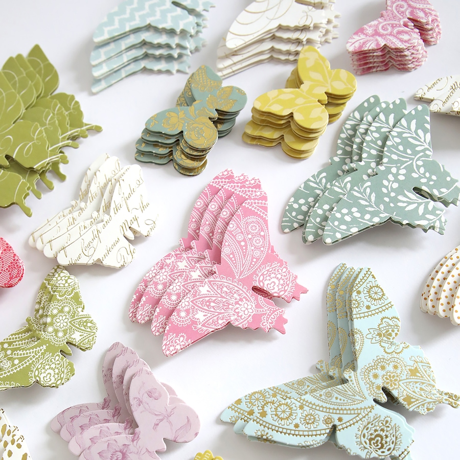 Image 120885_ALTMORE2.jpg, Product 120-885 / Price $39.99, Anna Griffin Paper Butterfly Embellishments from Anna Griffin on TSC.ca's Home & Garden department