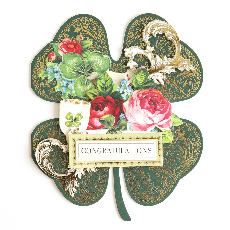 Image 120890_ALTMORE5.jpg, Product 120-890 / Price $59.99, Anna Griffin Shamrock-Shaped Cards and Envelopes from Anna Griffin on TSC.ca's Home & Garden department