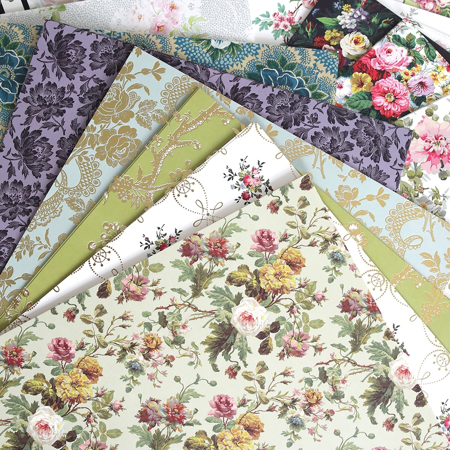 Image 120891.jpg, Product 120-891 / Price $139.99, Anna Griffin Floral Paper Anthology (102 sheets) from Anna Griffin on TSC.ca's Home & Garden department