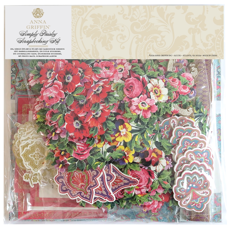 Image 120892_ALTMORE1.jpg, Product 120-892 / Price $149.99, Anna Griffin Simply Paisley Scrapbooking Kit from Anna Griffin on TSC.ca's Home & Garden department