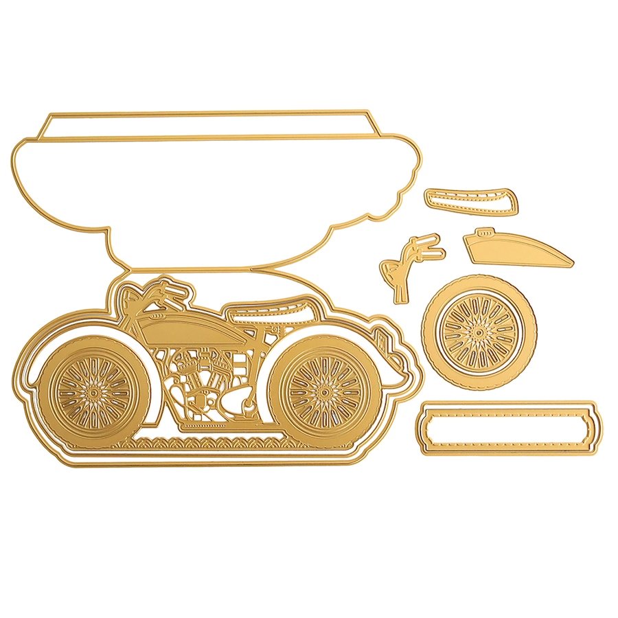 Image 120893.jpg, Product 120-893 / Price $79.99, Anna Griffin Vintage Motorbike Easel Die from Anna Griffin on TSC.ca's Home & Garden department