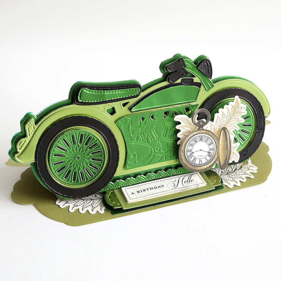 Image 120893_ALTMORE1.jpg, Product 120-893 / Price $79.99, Anna Griffin Vintage Motorbike Easel Die from Anna Griffin on TSC.ca's Home & Garden department