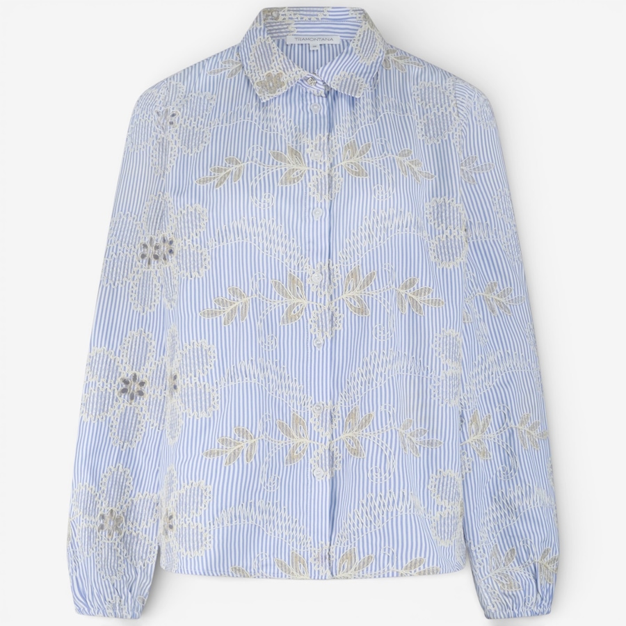 Image 120922_ALTMORE1.jpg, Product 120-922 / Price $79.88, Tramontana Flower Embroidery Blouse from Tramontana on TSC.ca's Fashion department