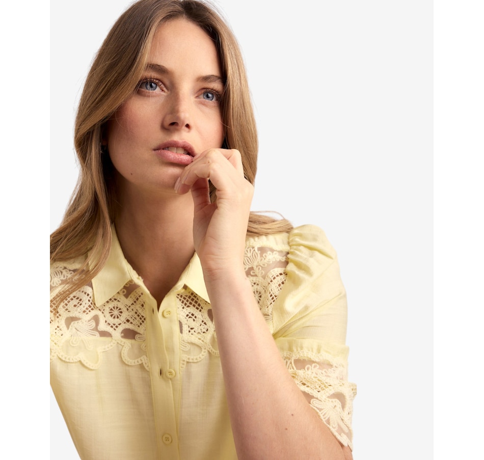 Tramontana Lace Detail Blouse - TSC.ca