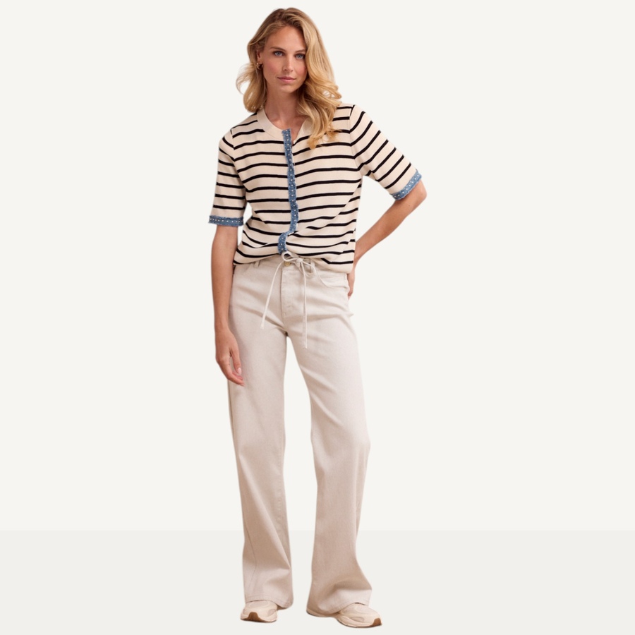 Image 120938_ALTMORE3.jpg, Product 120-938 / Price $79.88, Tramontana Denim Placket Cardigan from Tramontana on TSC.ca's Fashion department