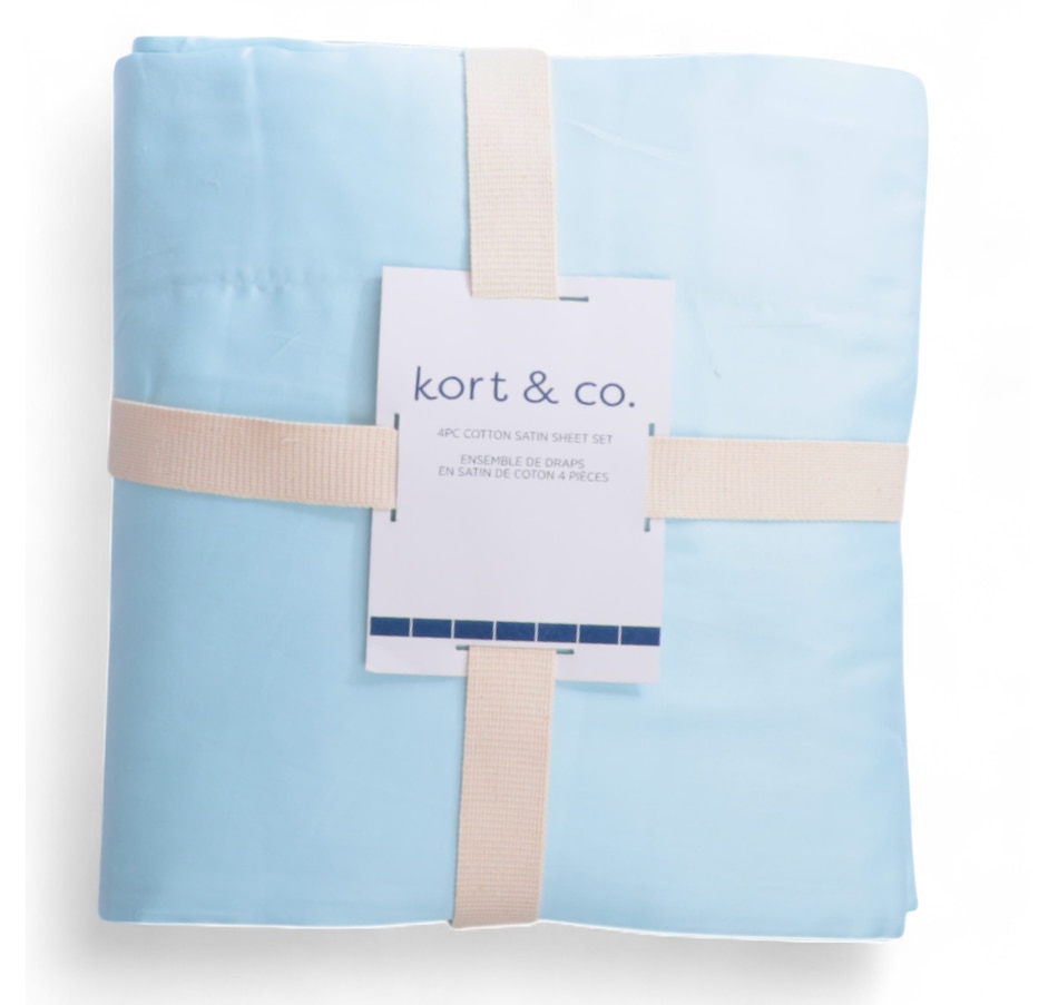 Image 120947_ALTMORE1.jpg, Product 120-947 / Price $169.99 - $199.99, Kort & Co. Cotton Sateen Sheet Set from Kort & Co on TSC.ca's Home & Garden department