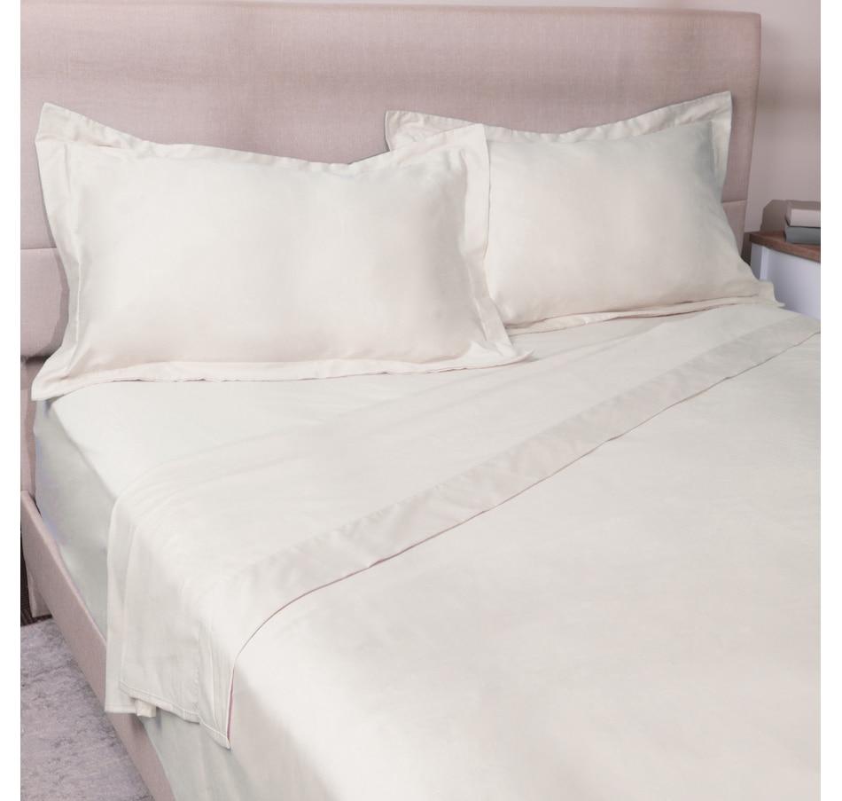 Image 120947_CRM.jpg, Product 120-947 / Price $169.99 - $199.99, Kort & Co. Cotton Sateen Sheet Set from Kort & Co on TSC.ca's Home & Garden department