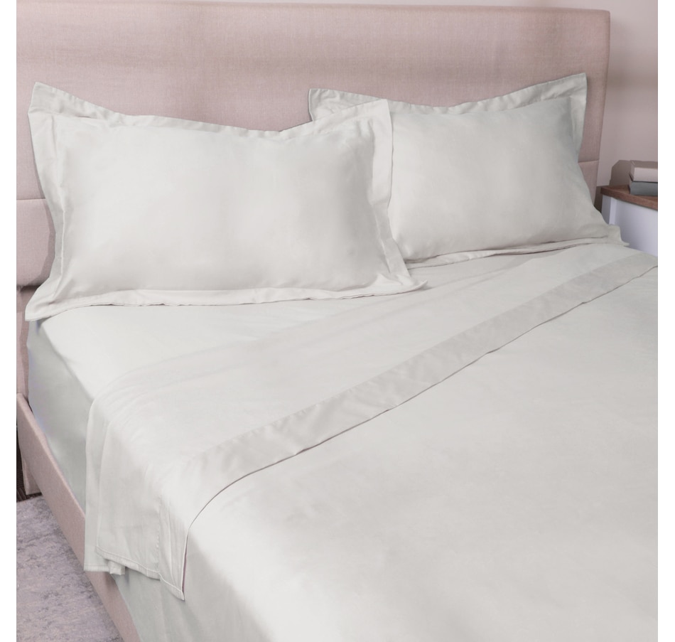 Image 120947_GRY.jpg, Product 120-947 / Price $169.99 - $199.99, Kort & Co. Cotton Sateen Sheet Set from Kort & Co on TSC.ca's Home & Garden department