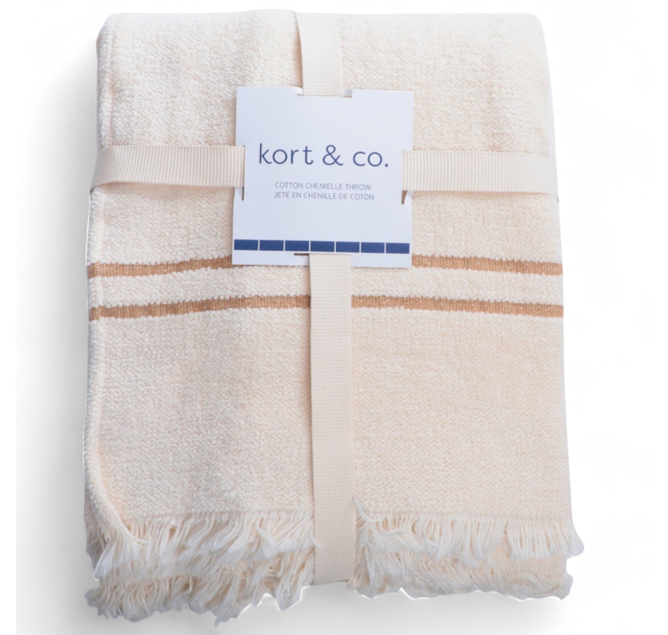 Image 120951_ALTMORE1.jpg, Product 120-951 / Price $129.99, Kort & Co. Cotton Chenielle Throw from Kort & Co on TSC.ca's Home & Garden department