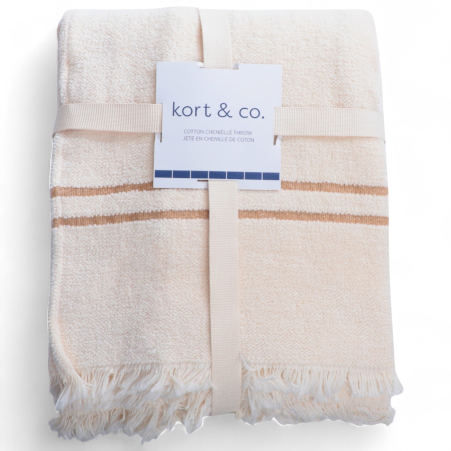 Image 120951_ALTMORE1.jpg, Product 120-951 / Price $99.88, Kort & Co. Cotton Chenielle Throw from Kort & Co on TSC.ca's Home & Garden department