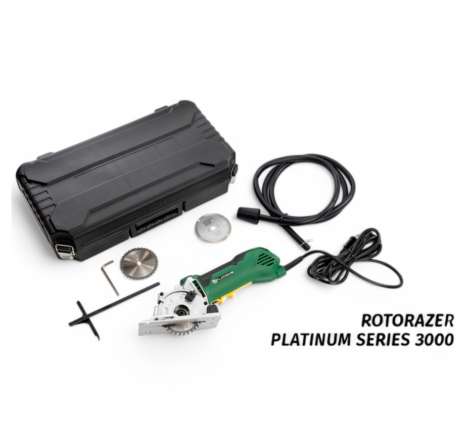 Image 120953.jpg, Product 120-953 / Price $269.99, Rotorazer Platinum 3000 7-in-1 Saw Set from Rotorazer on TSC.ca's Home & Garden department