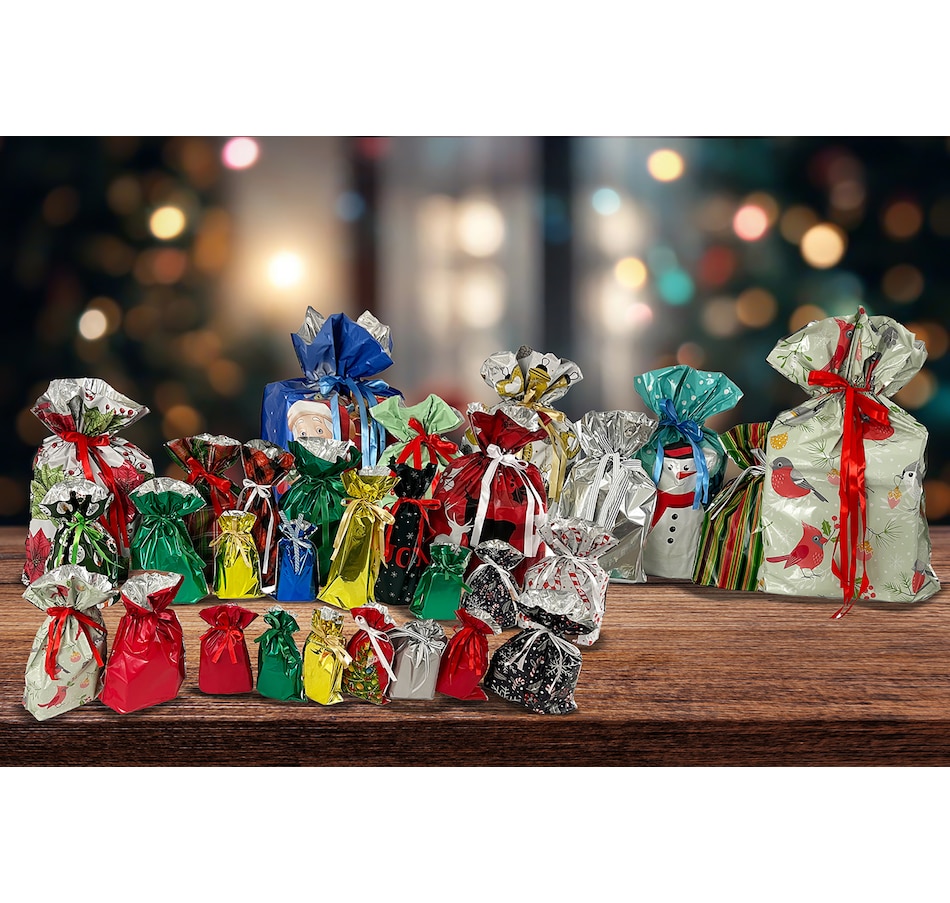 Image 120962_ALTMORE1.jpg, Product 120-962 / Price $14.99, Holiday Memories 60-Piece Drawstring Gift Bag Set from Holiday Memories on TSC.ca's Kitchen department