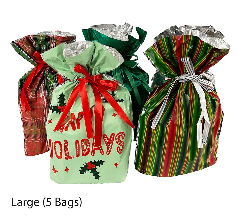 Image 120962_ALTMORE4.jpg, Product 120-962 / Price $14.99, Holiday Memories 60-Piece Drawstring Gift Bag Set from Holiday Memories on TSC.ca's Kitchen department