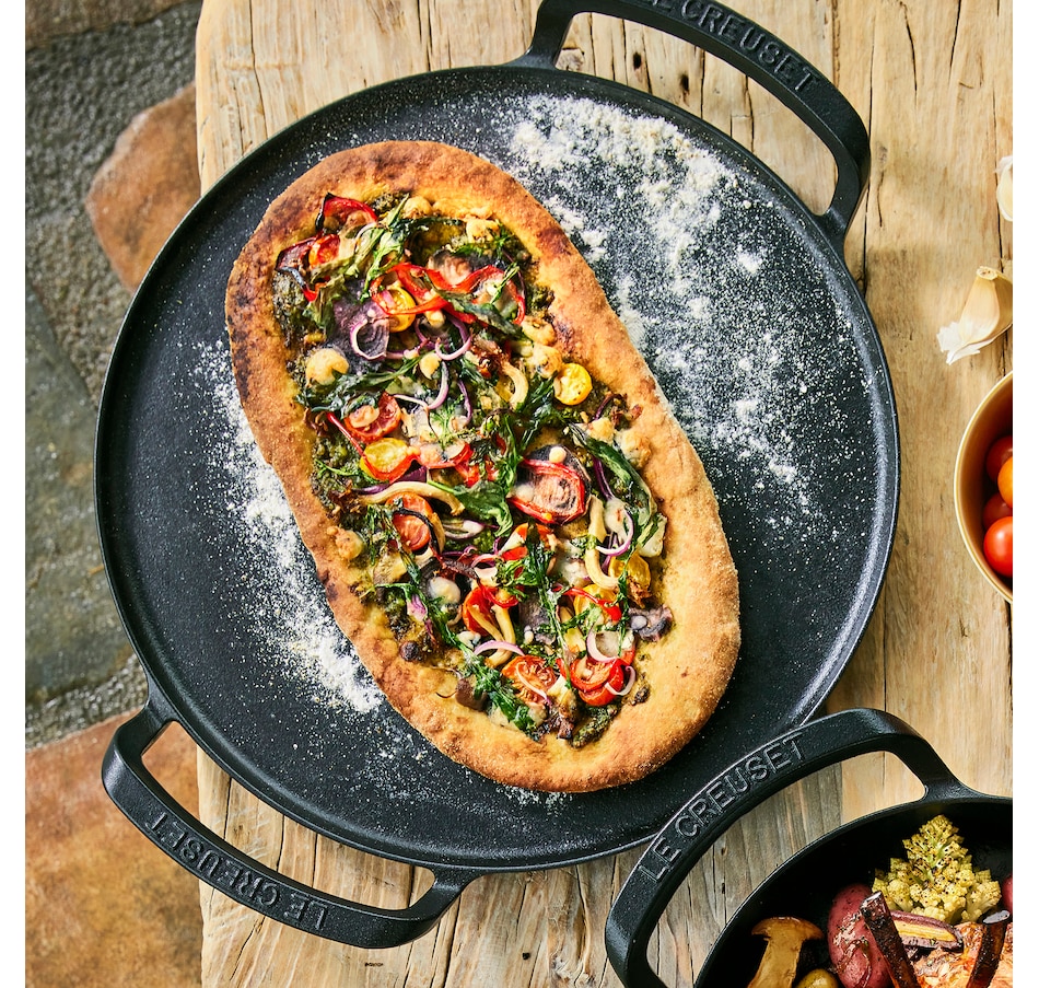 Image 120980_ALTMORE5.jpg, Product 120-980 / Price $270.00, Le Creuset Alpine Pizza Pan (35 cm) from Le Creuset on TSC.ca's Kitchen department