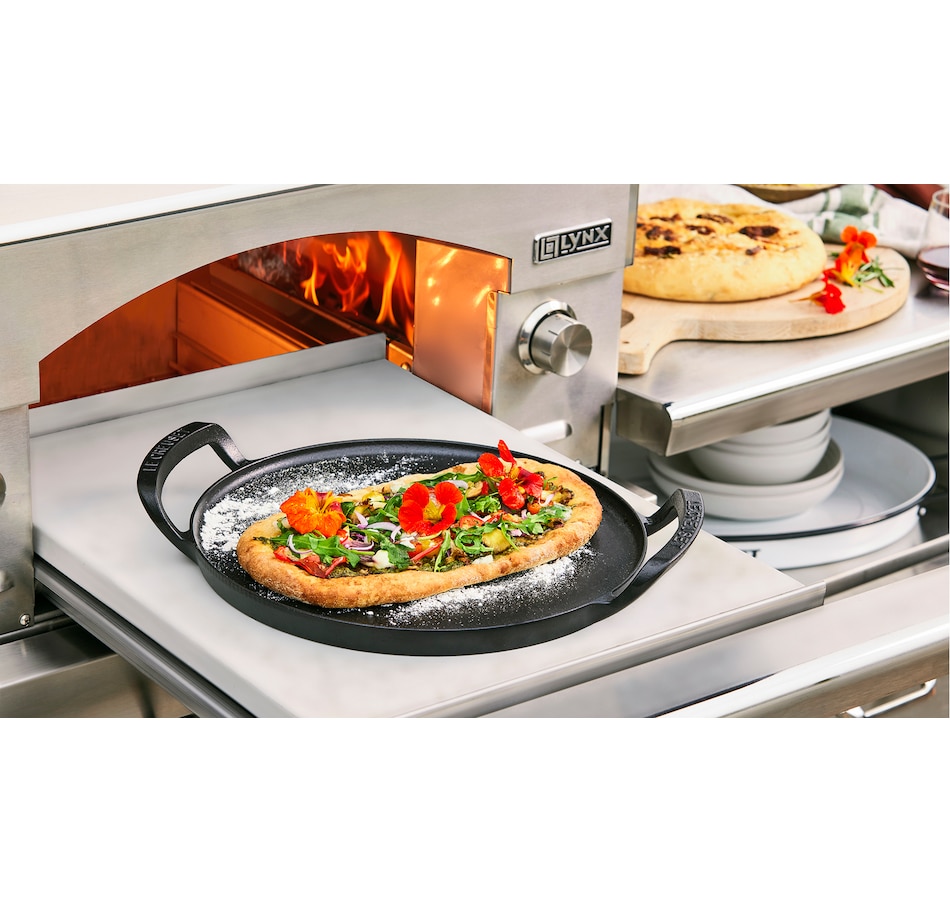 Image 120980_ALTMORE6.jpg, Product 120-980 / Price $270.00, Le Creuset Alpine Pizza Pan (35 cm) from Le Creuset on TSC.ca's Kitchen department