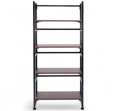 Hoppel Four Shelf Foldable Bookshelf