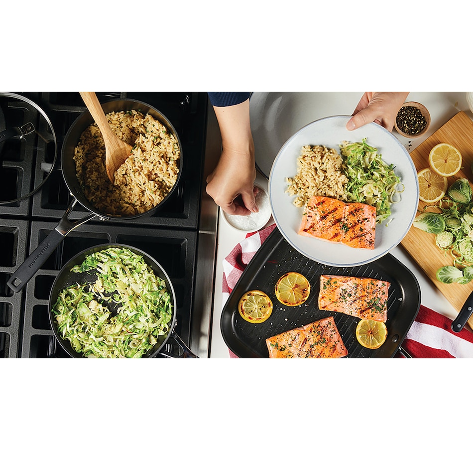 Image 120987_ALTMORE1.jpg, Product 120-987 / Price $229.99, KitchenAid Forged Hard Anodized 10-Piece Cookware Set from KitchenAid on TSC.ca's Kitchen department