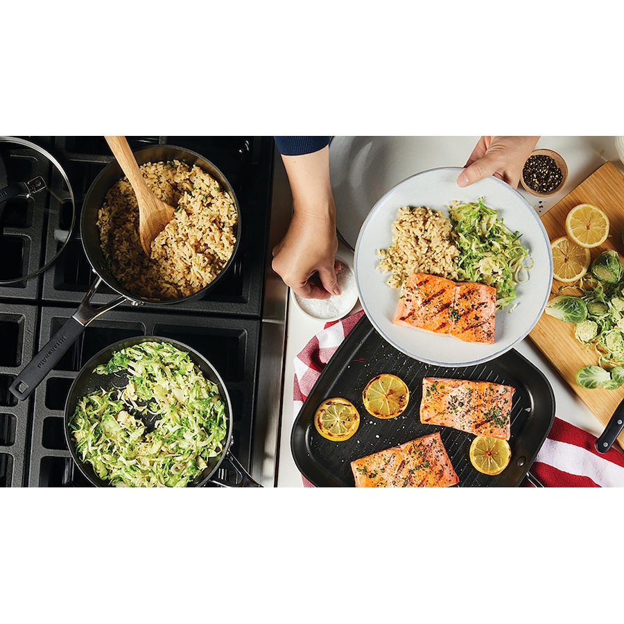 Image 120987_ALTMORE1.jpg, Product 120-987 / Price $999.99, KitchenAid Forged Hard Anodized 10-Piece Cookware Set from KitchenAid on TSC.ca's Kitchen department