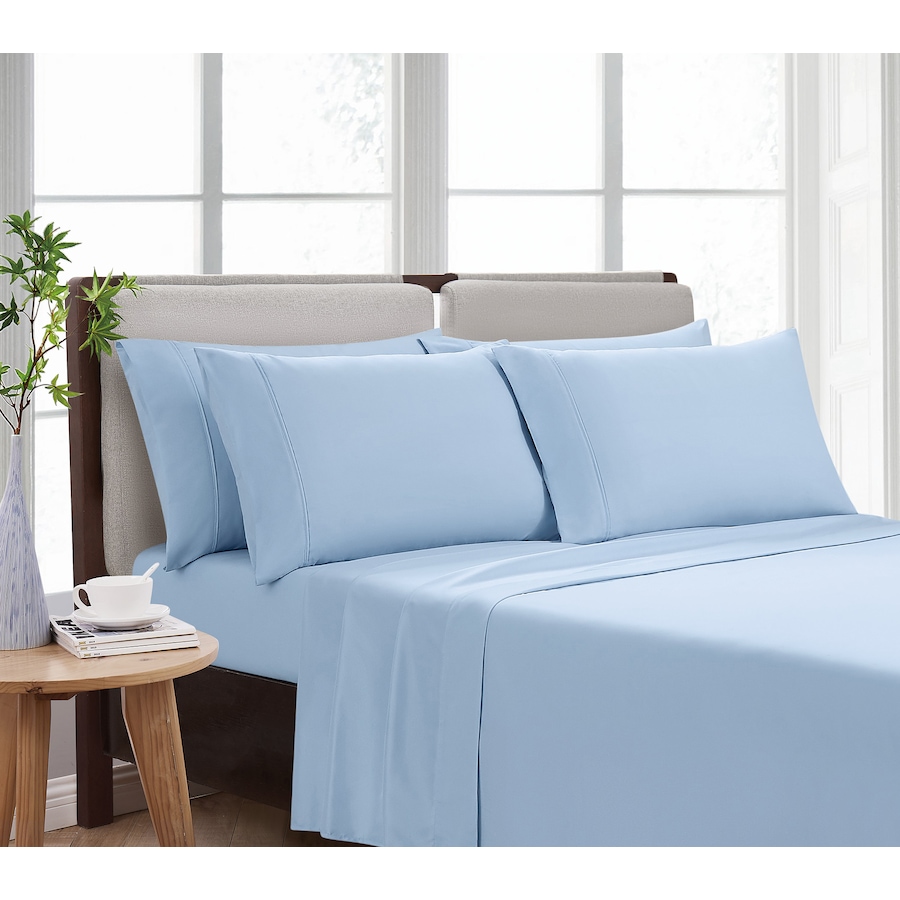 Image 120996_LTB.jpg, Product 120-996 / Price $19.33 - $34.33, Cannon Home Microfibre 6-Piece Solid Sheet Set from Cannon Home on TSC.ca's Home & Garden department