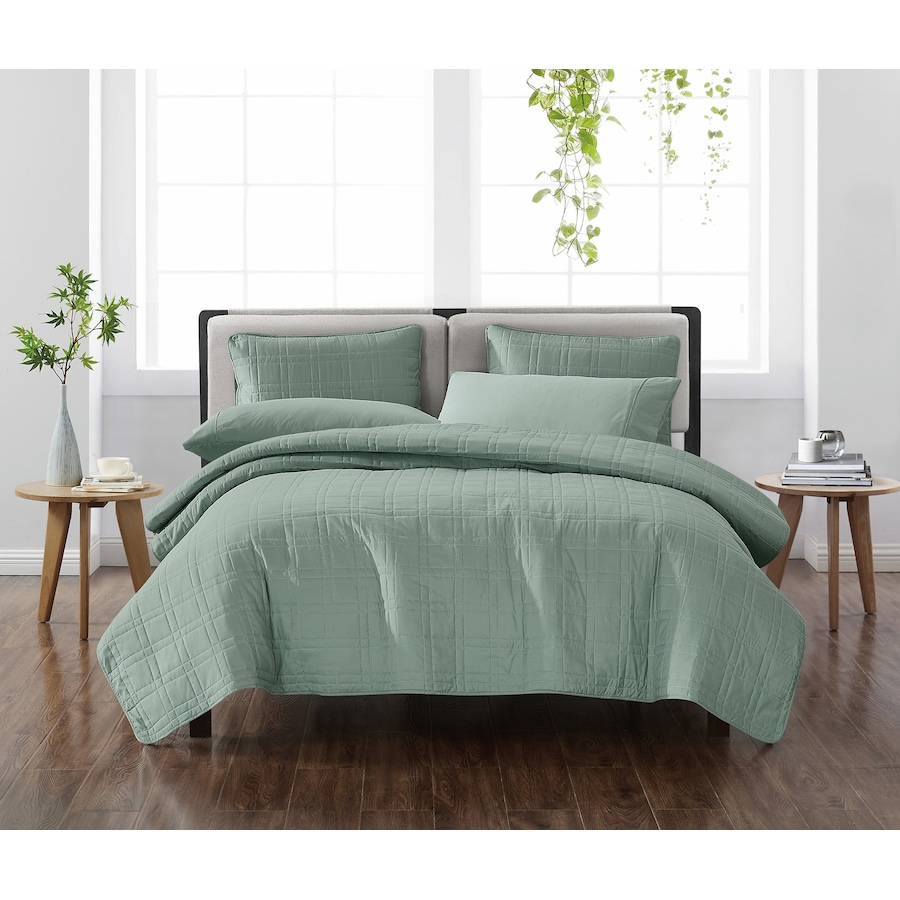 Image 120999_GRN.jpg, Product 120-999 / Price $44.88 - $54.88, Cannon Home Quilt Set from Cannon Home on TSC.ca's Home & Garden department