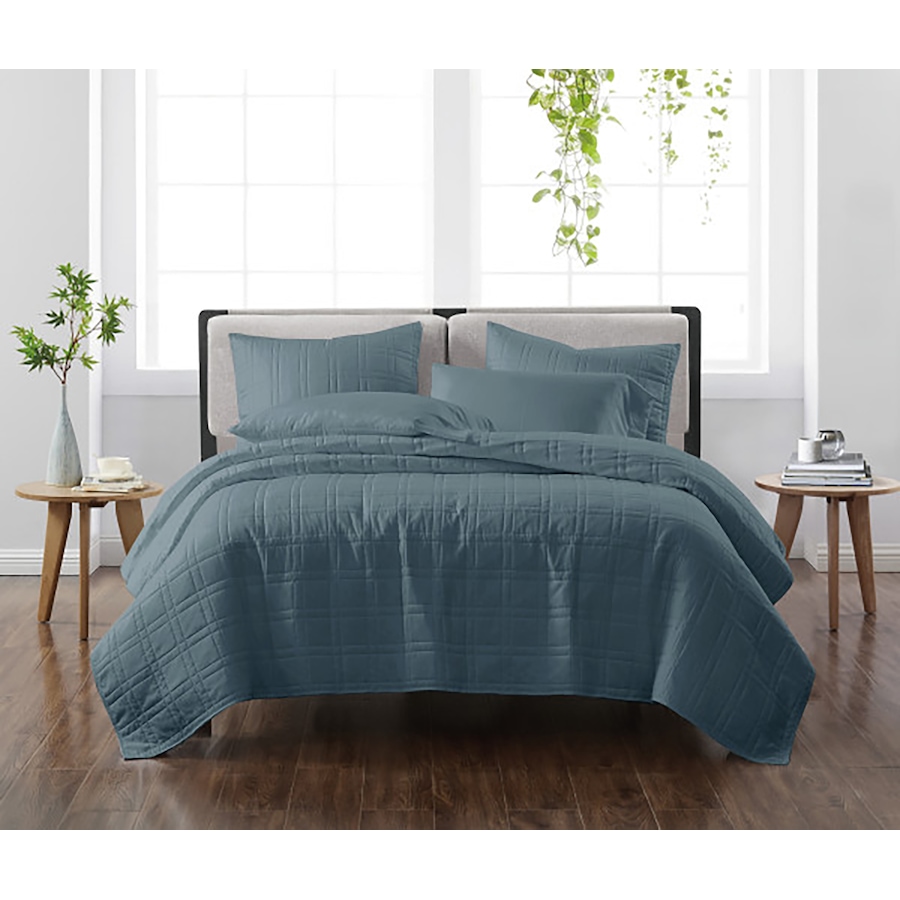 Image 120999_NVY.jpg, Product 120-999 / Price $44.88 - $54.88, Cannon Home Quilt Set from Cannon Home on TSC.ca's Home & Garden department