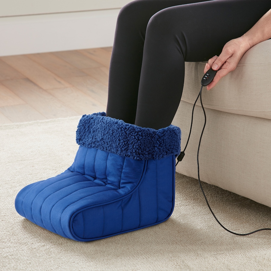 Image 121000_NVY.jpg, Product 121-000 / Price $49.99, Shavel Micro Flannel Electric Foot Warmer from Shavel on TSC.ca's Home & Garden department