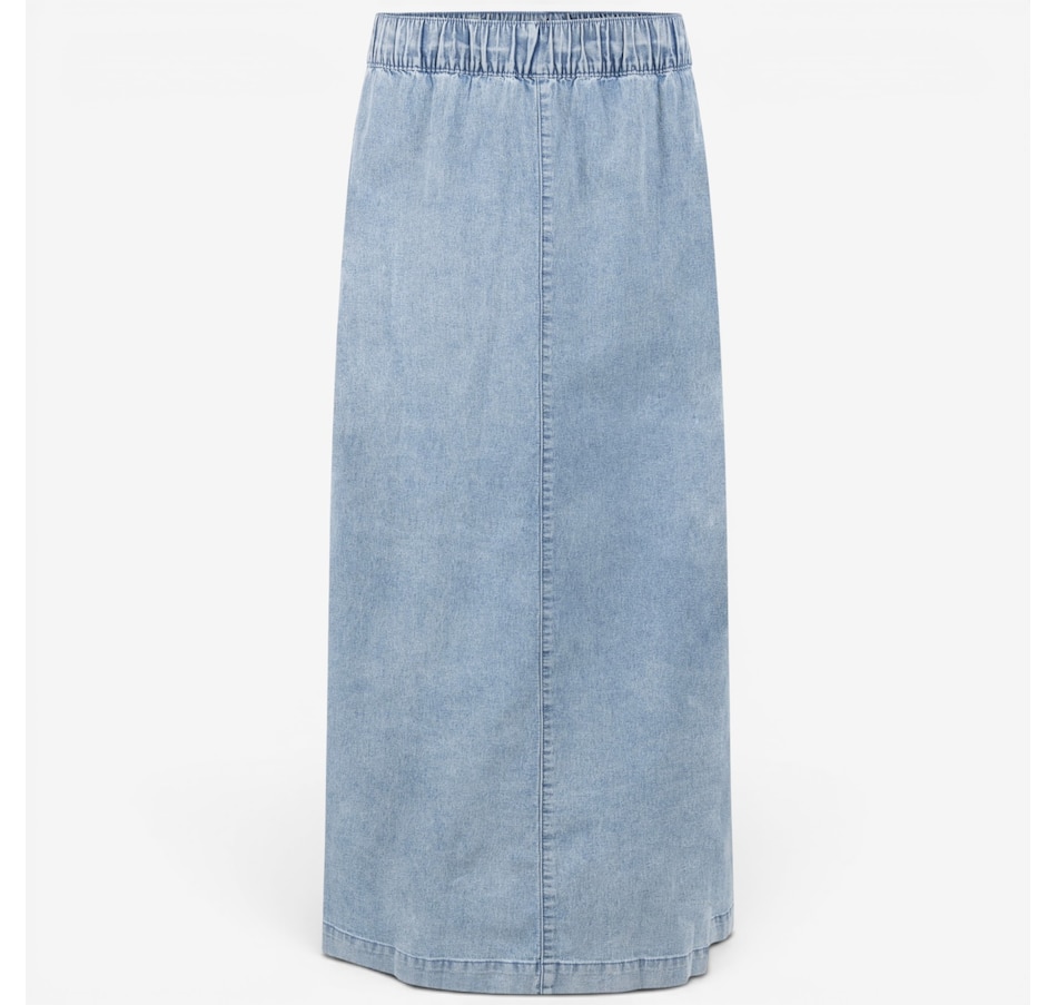 Image 121002_ALTMORE2.jpg, Product 121-002 / Price $119.00, Tramontana Stretch Denim Maxi Skirt from Tramontana on TSC.ca's Fashion department