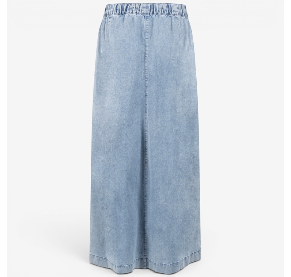 Image 121002_ALTMORE3.jpg, Product 121-002 / Price $119.00, Tramontana Stretch Denim Maxi Skirt from Tramontana on TSC.ca's Fashion department