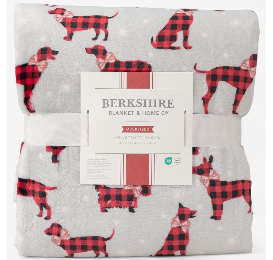 Image 121004_ALTMORE6.jpg, Product 121-004 / Price $29.99, Berkshire Blankets Whimsical Holiday Plush Throw from Berkshire on TSC.ca's Home & Garden department