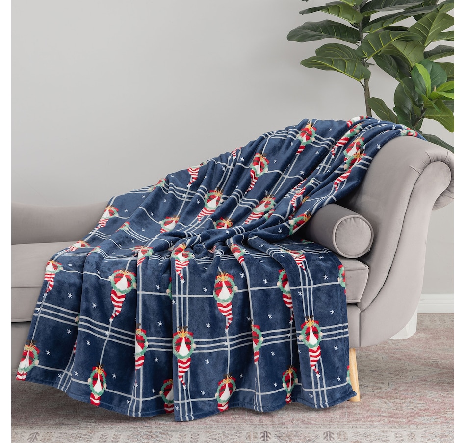 Image 121004_HL.jpg, Product 121-004 / Price $29.99, Berkshire Blankets Whimsical Holiday Plush Throw from Berkshire on TSC.ca's Home & Garden department