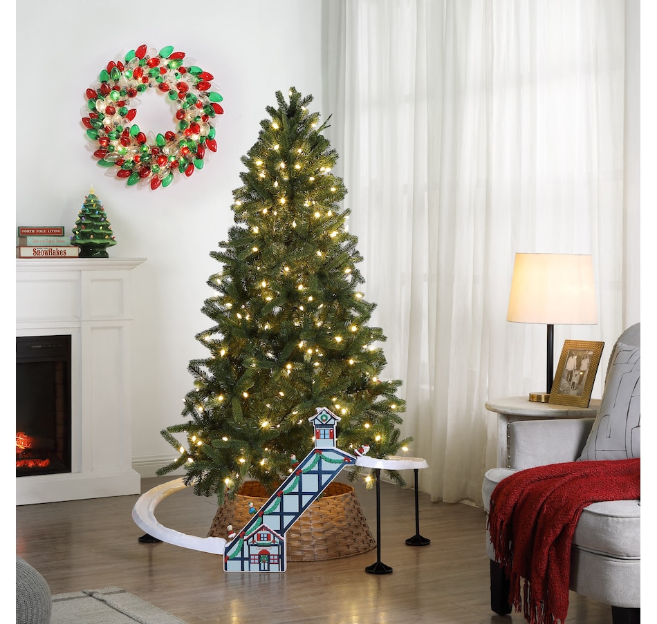 Image 121028_ALTMORE4.jpg, Product 121-028 / Price $99.99, Mr. Christmas Santa's Ski Slope from Mr. Christmas on TSC.ca's Home & Garden department