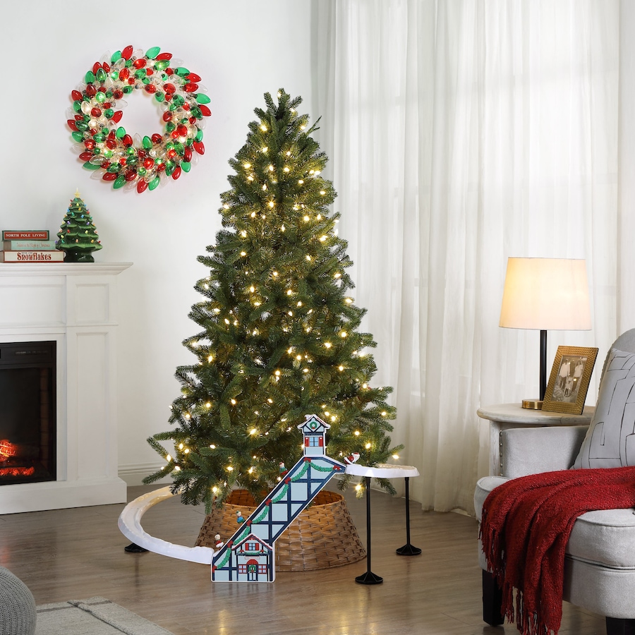 Image 121028_ALTMORE4.jpg, Product 121-028 / Price $149.99, Mr. Christmas Santa's Ski Slope from Mr. Christmas on TSC.ca's Home & Garden department