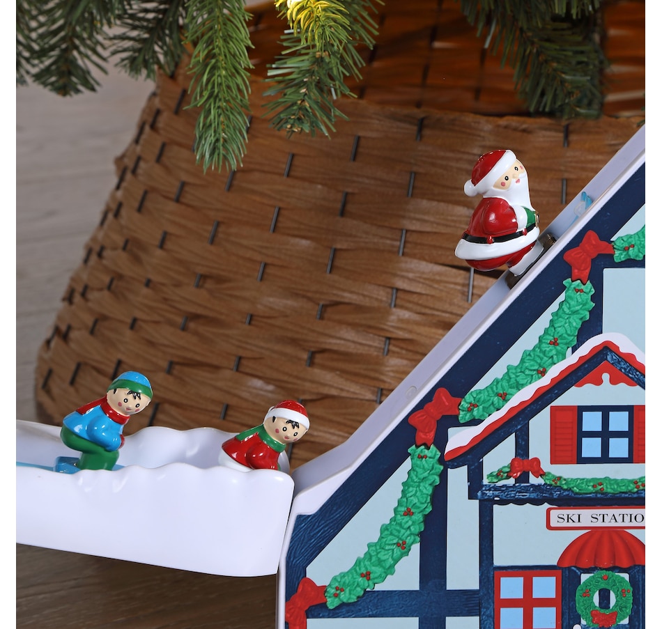 Image 121028_ALTMORE6.jpg, Product 121-028 / Price $99.99, Mr. Christmas Santa's Ski Slope from Mr. Christmas on TSC.ca's Home & Garden department