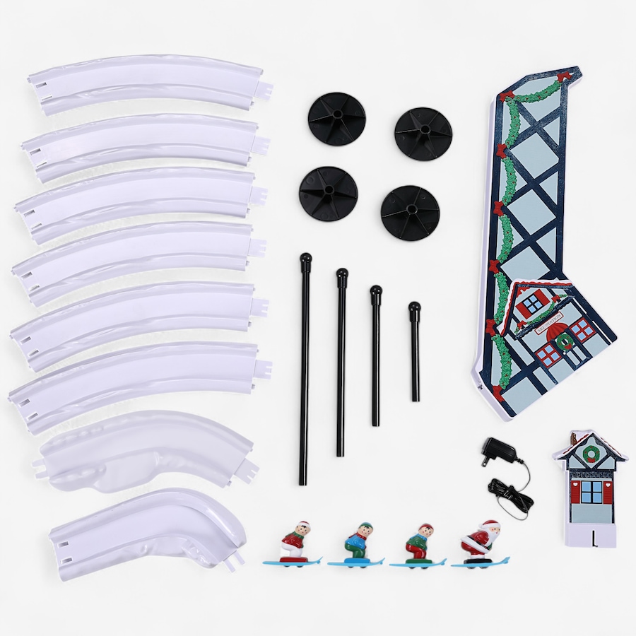 Image 121028_ALTMORE8.jpg, Product 121-028 / Price $149.99, Mr. Christmas Santa's Ski Slope from Mr. Christmas on TSC.ca's Home & Garden department