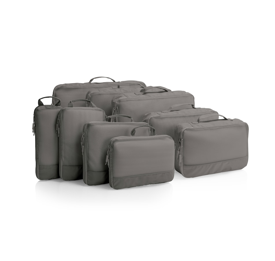 Image 121059_GRY.jpg, Product 121-059 / Price $149.99, Heys EcoTex 9-Piece Packing Cube Set from Heys on TSC.ca's Home & Garden department